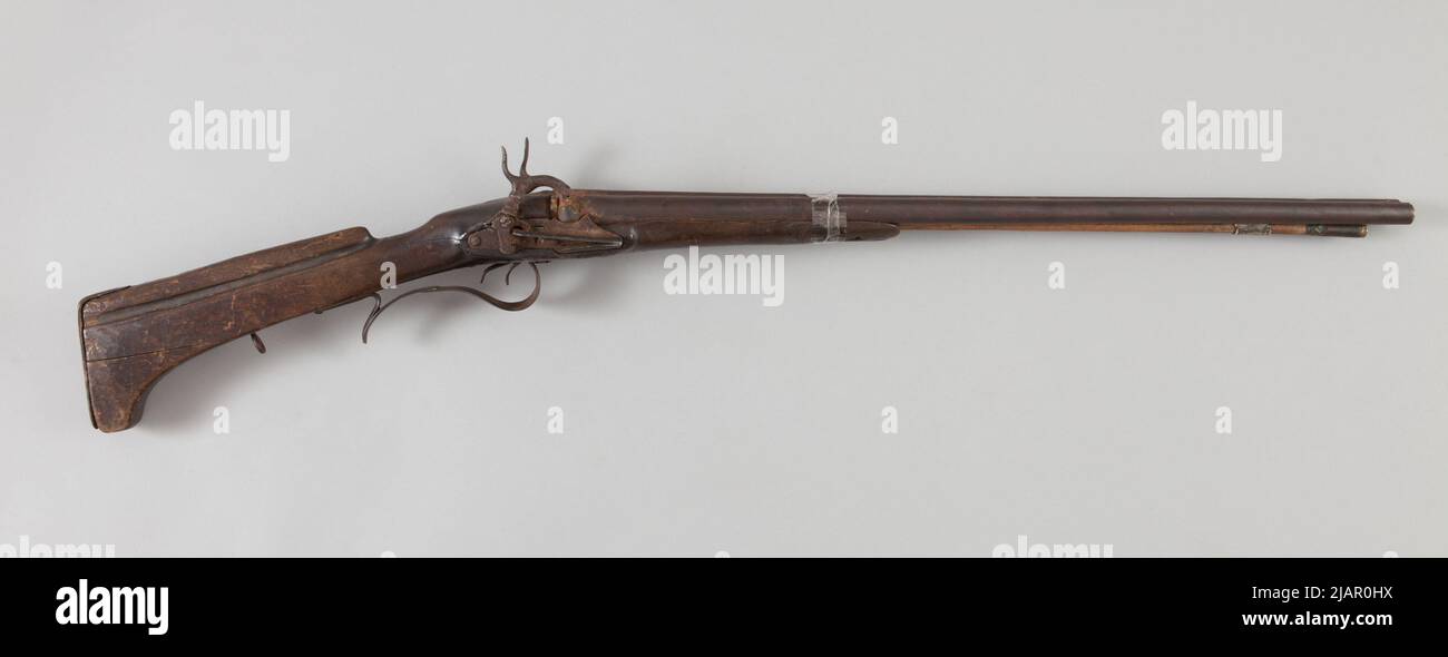 Jagd auf Dubeltówka mit spanischen Kapshagelburgen Stockfoto