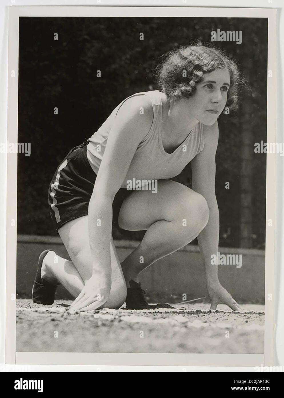 Eileen Wearne Ausbildung an der Manual Arts High School, Los Angeles, 1932 Stockfoto