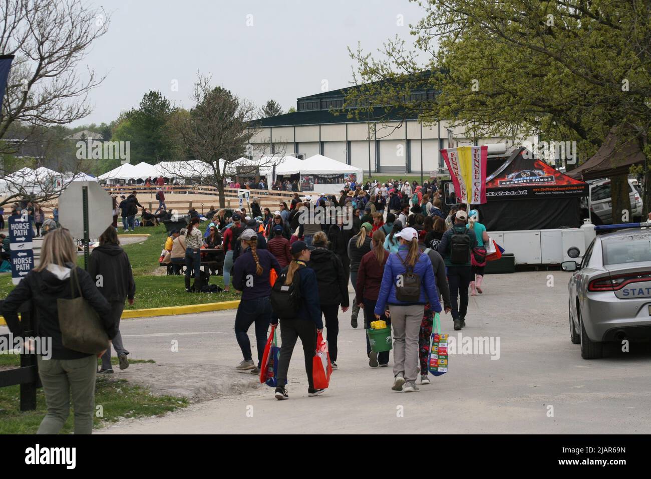 Kentucky Horse Park 3-Tages-Veranstaltung 2022 im Kentucky Horse Park, Lexington, Kentucky, USA Stockfoto