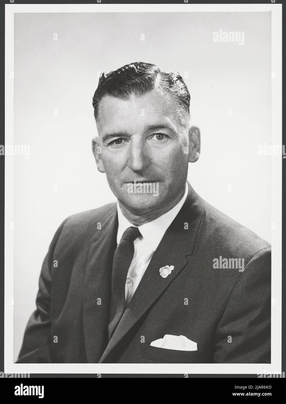 Der australische Politiker Tom Drake-Brockman Ca. 1961 Stockfoto