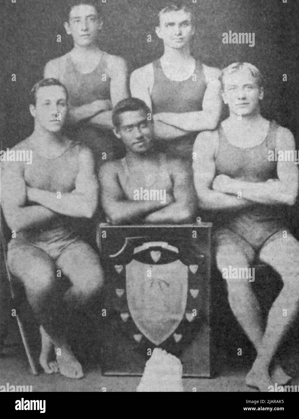 Manly Schwimmverein Bild ca. 1910s Stockfoto