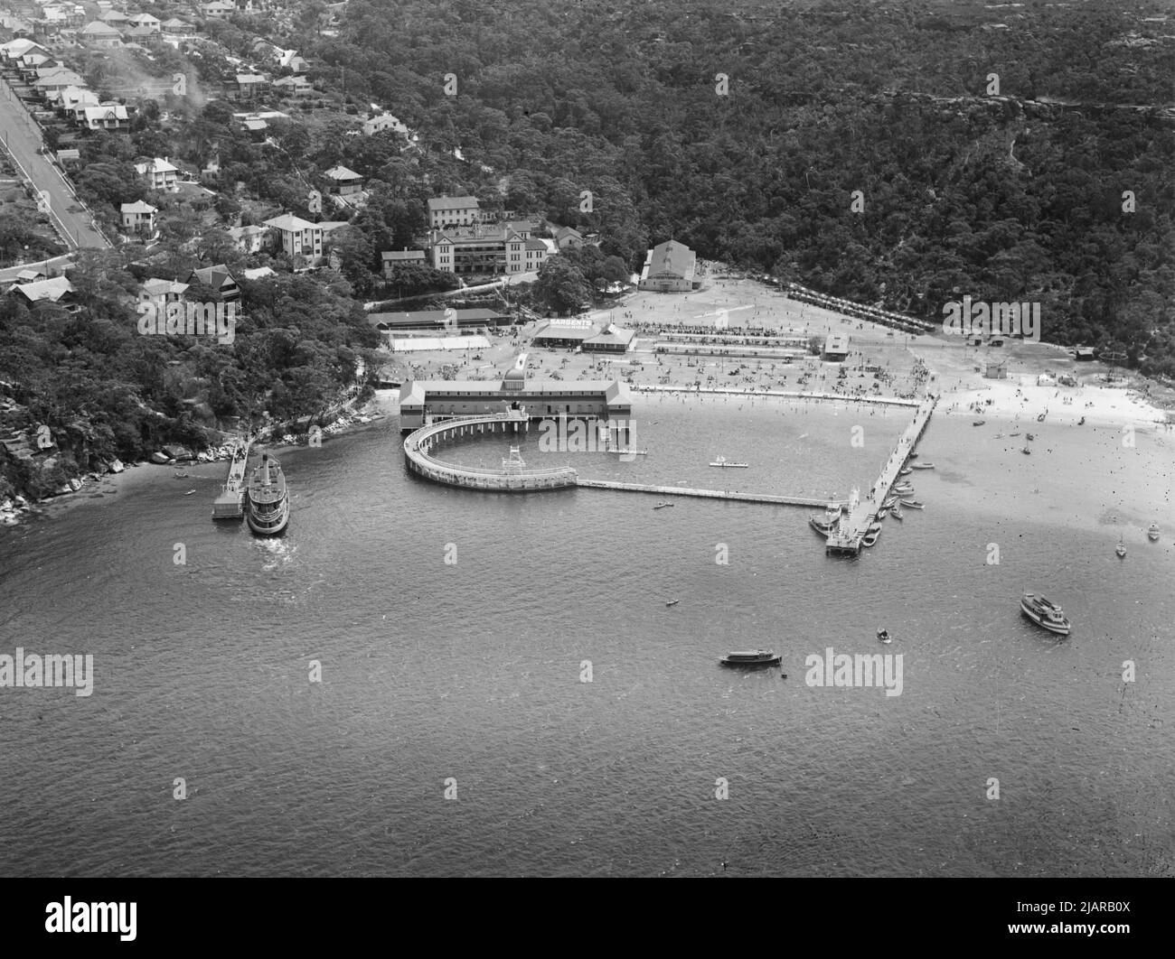 Clifton Gardens Luftaufnahme ca. 1938 Stockfoto