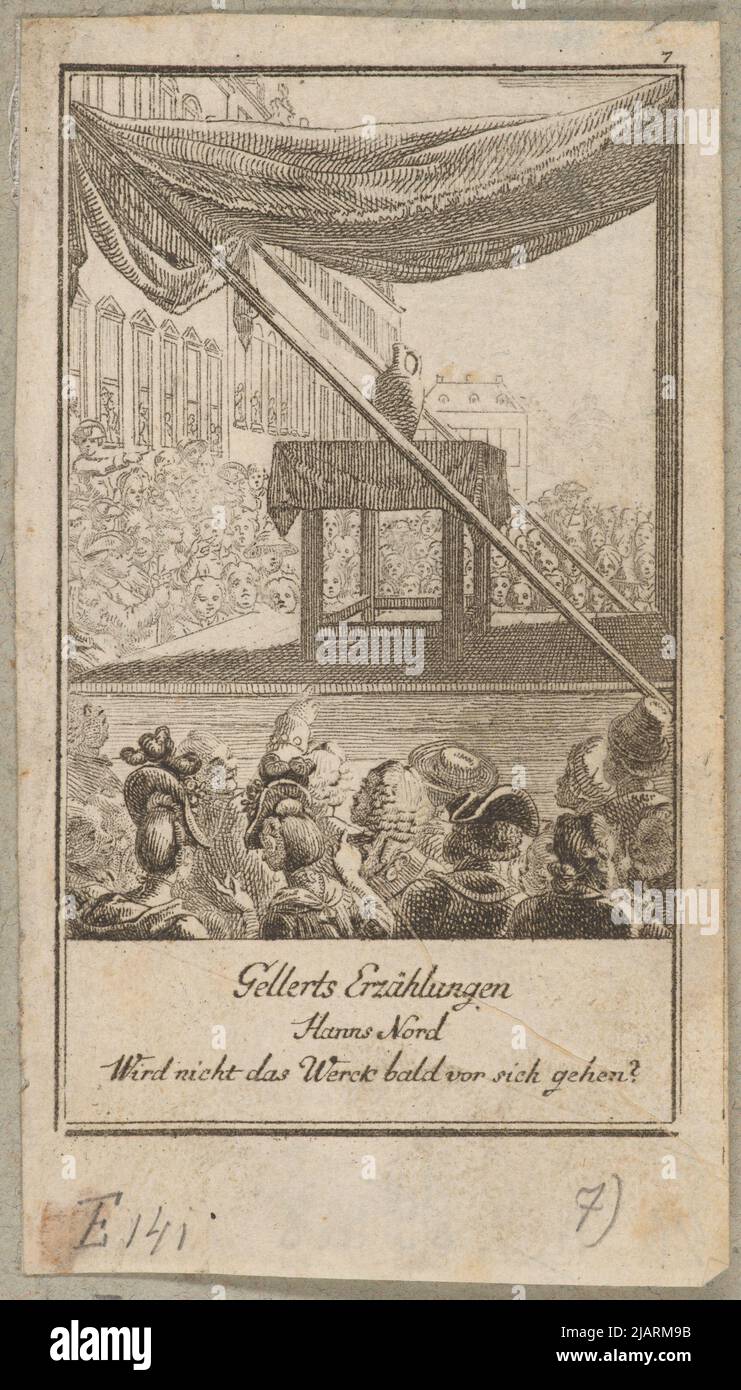 Bliżej Kultury Chodowiecki, Daniel Nikolaus (1726 1801) Stockfoto