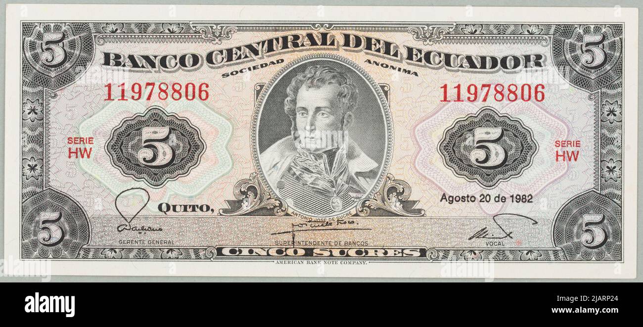 BLIŻEJ KULTURY American Bank Note Company, unbekannt Stockfoto