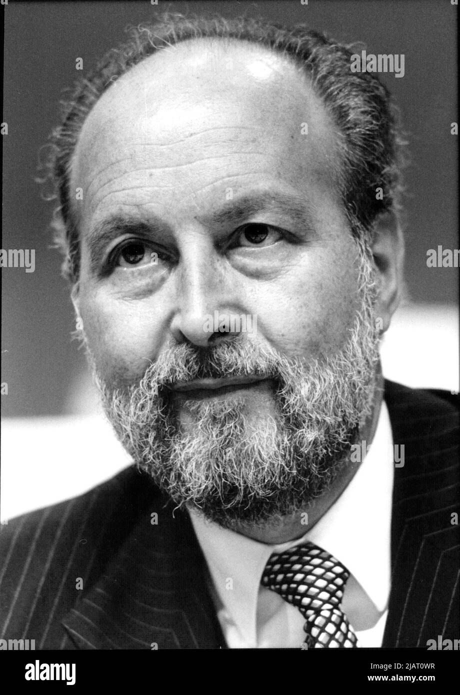 Hans Arnold Engelhard, deutscher Politiker und Bundesjustizminister. Stockfoto
