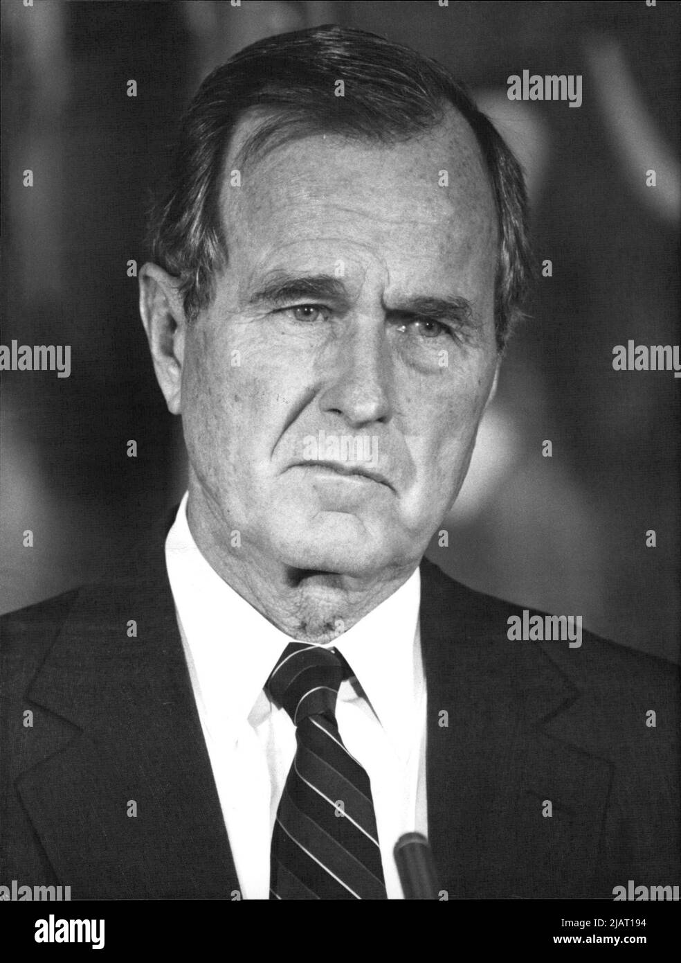 US-Präsident George H. W. Bush besucht vom 30. Bis 31. Mai 1989 die Bundesrepublik. Stockfoto