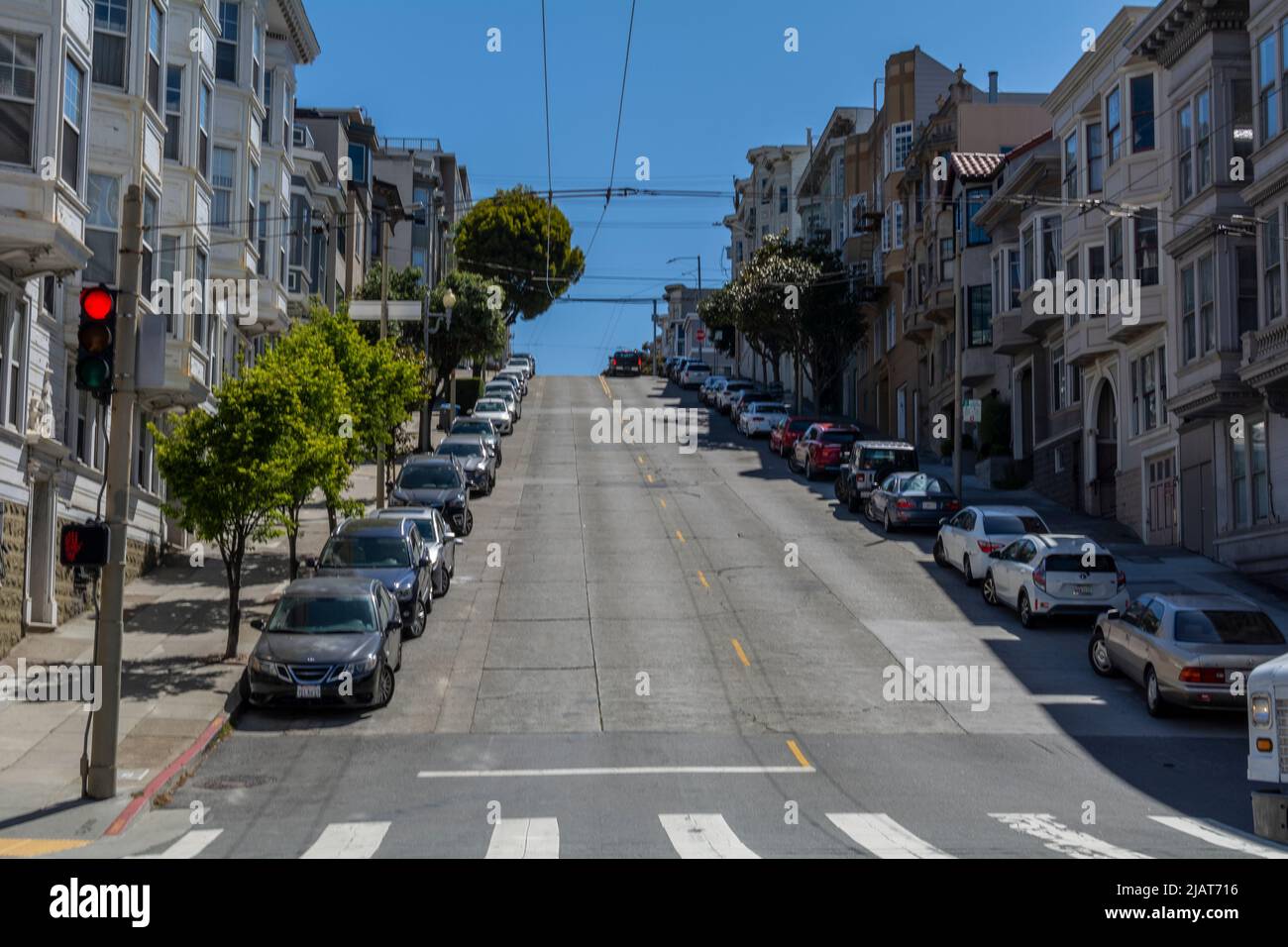 San Francisco, Kalifornien - typische Stadtarchitektur. Stockfoto