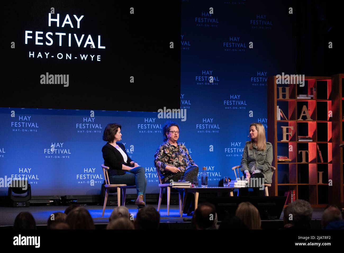 HayonWye, Wales, Großbritannien. 1.. Juni 2022. Sophie Hannah, SJ