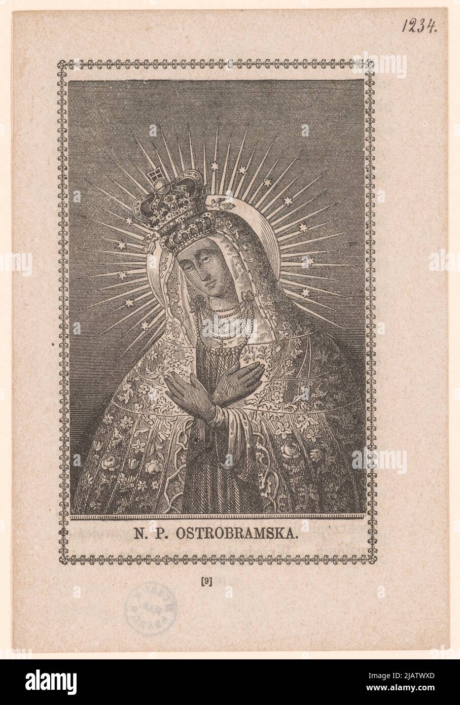 Bliżej Kultury Unknown, Brockhaus, Friedrich Arnold (Leipzig; Drukarnia), Orgelbrand, Maurycy (1826 1904) Stockfoto