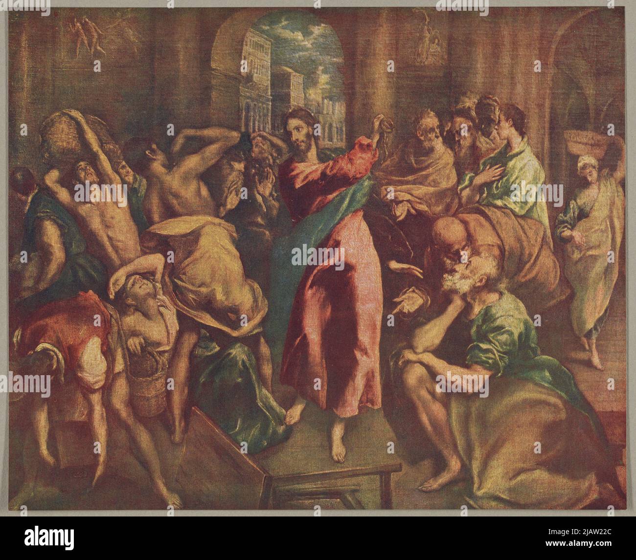 Bliej Kultury Verlag von A.E. Seemann in Leipzig, Theotokopuli (El Greco), Domenico (1547 1614) Stockfoto