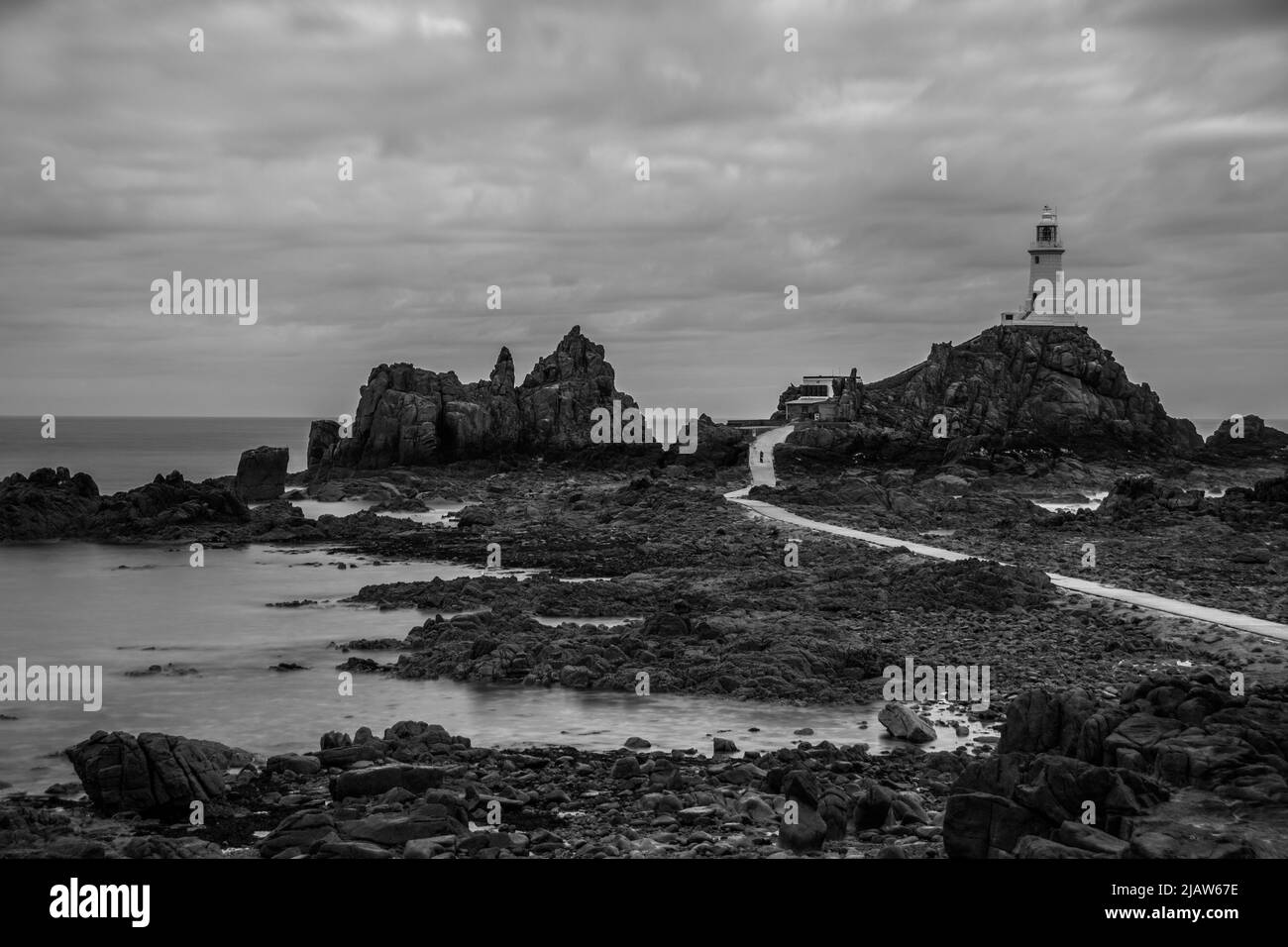 Landschaften und Natur Jersey Island - Channel Island - Kanalinsen Stockfoto