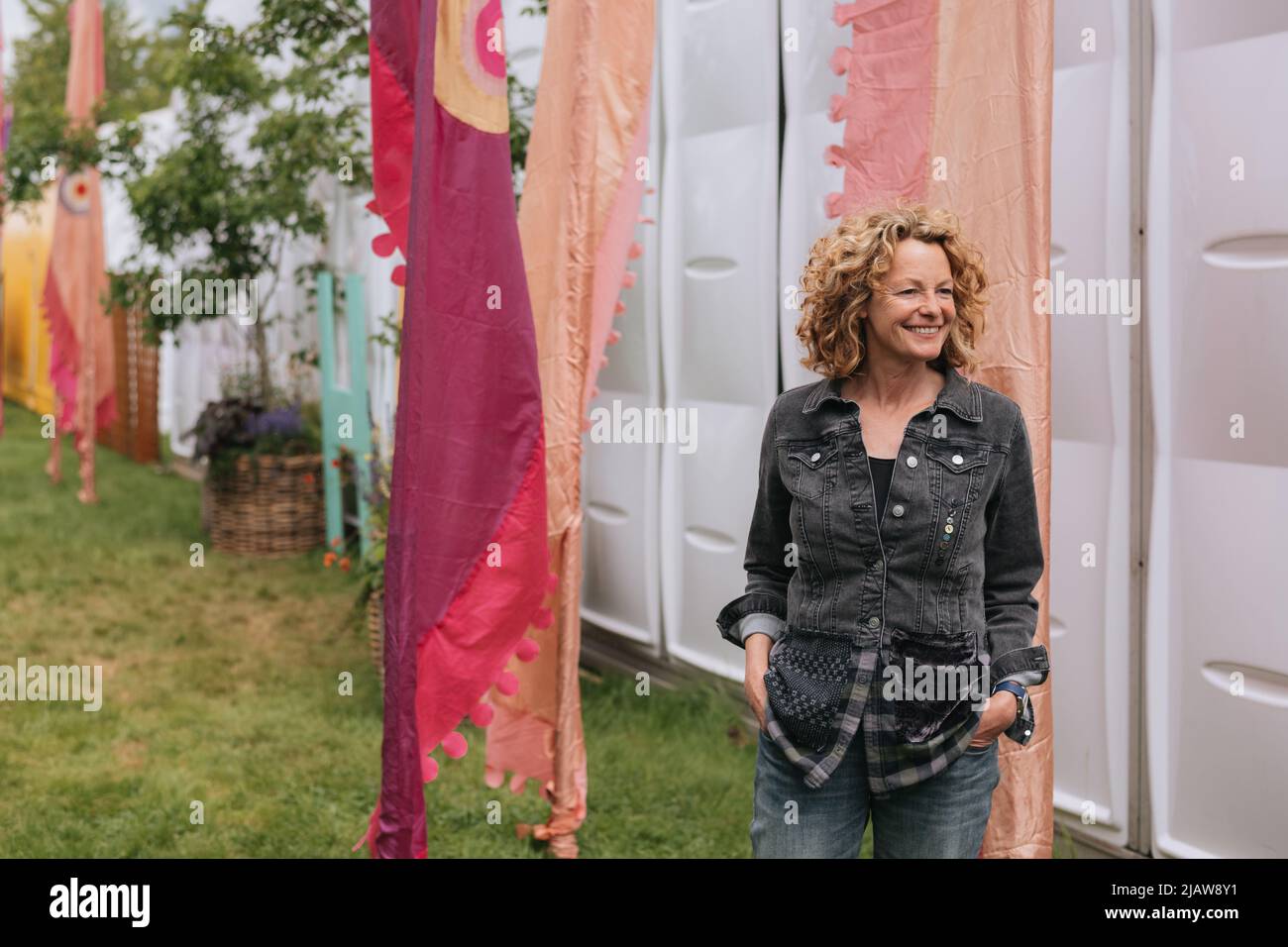 Hay-on-Wye, Wales, Großbritannien. 1.. Juni 2022. Kate Humble Portrait beim Hay Festival 2022, Wales. Quelle: Sam Hardwick/Alamy. Stockfoto