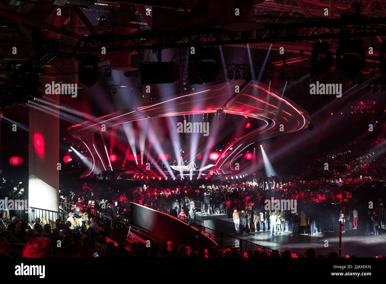 Eurovision 2017 in der Ukraine Stockfoto