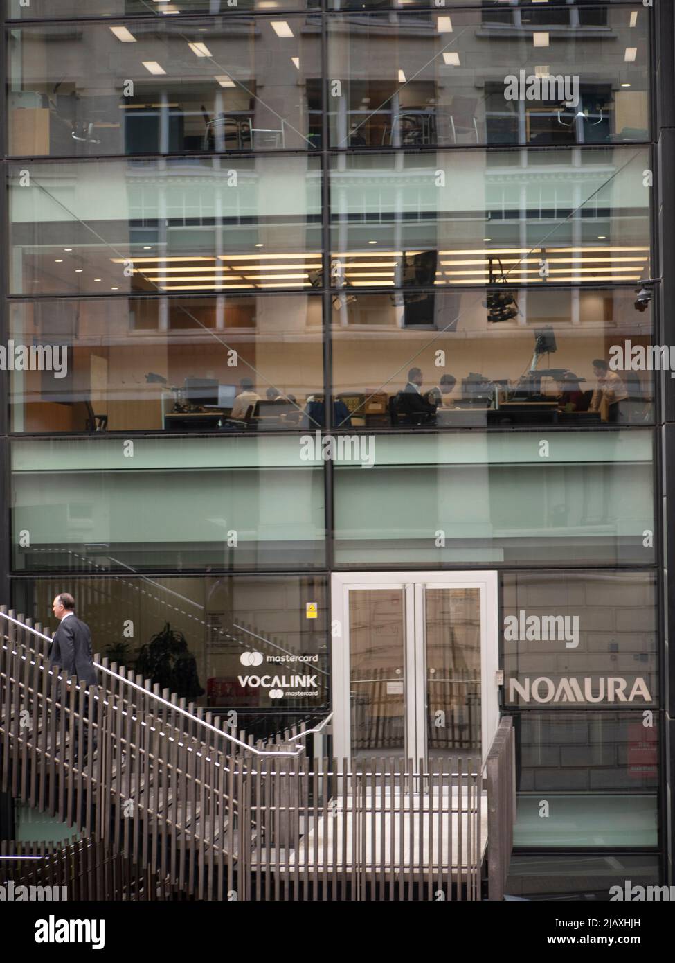 Nomura Hauptsitz London Stockfoto