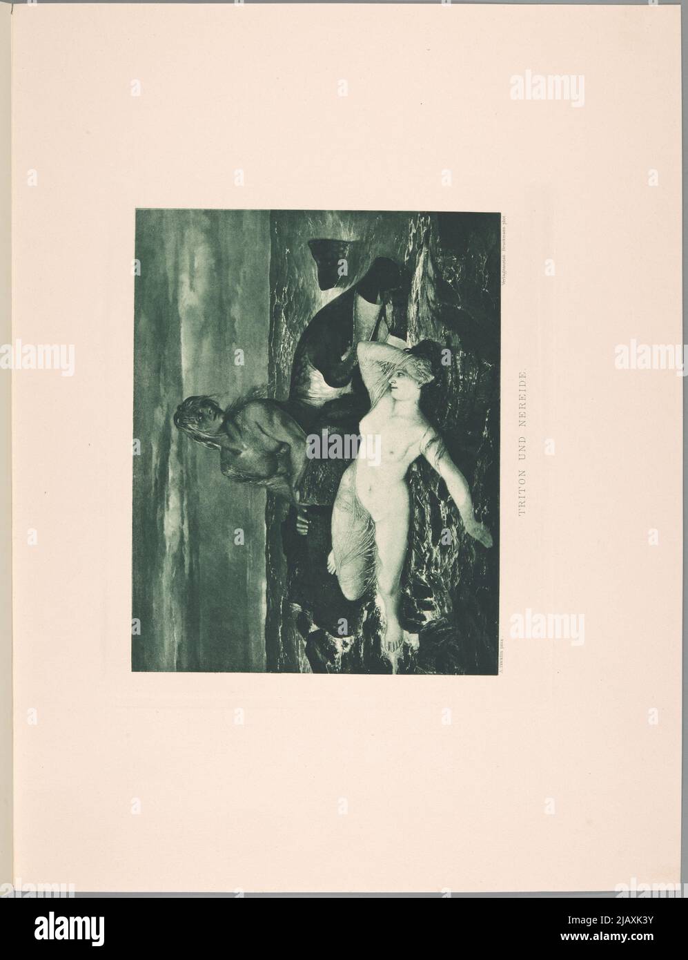 Bliżej Kultury Verlag F. Bruckmann A. G., Böcklin, Arnold (1827 1901) Stockfoto