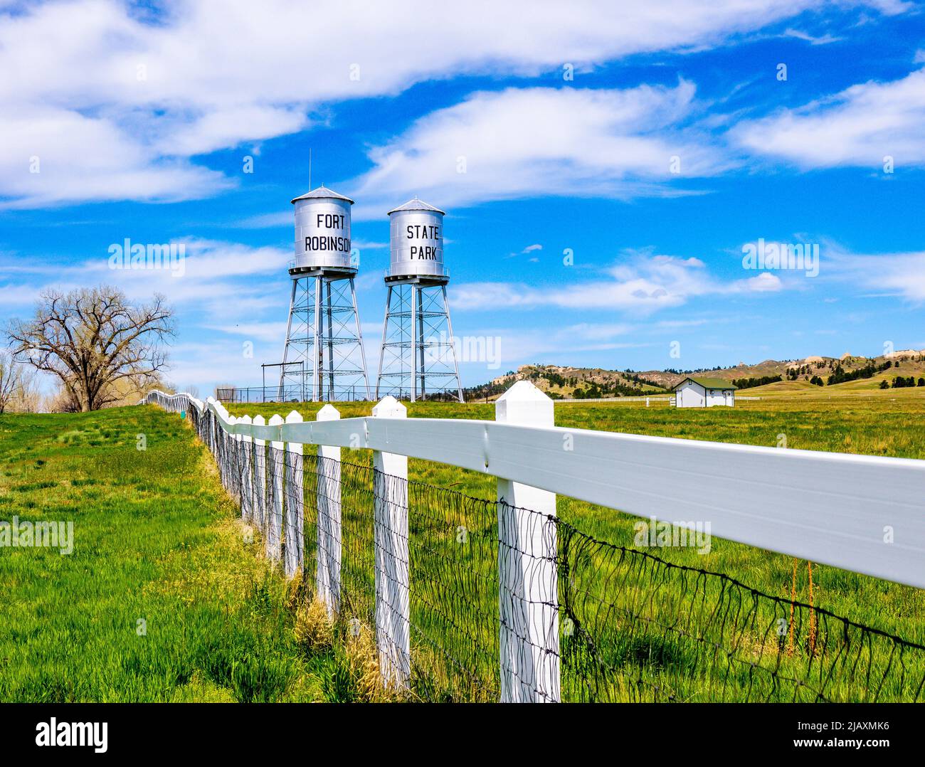 Historischer Fort Robinson State Park; in Crawfrod Nebraska USA Stockfoto