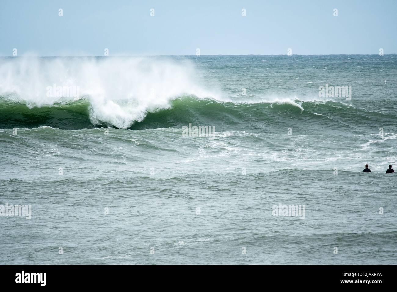 StockFotos vom tropischen Sturm Henri im Jahr 2021, Newport, RI. Stock