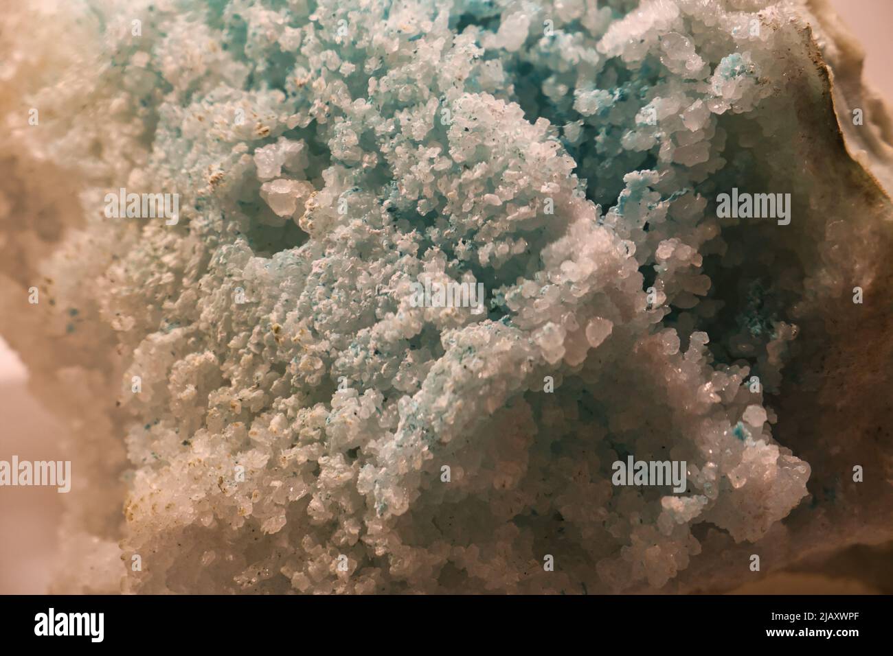 Nahaufnahme des Minerals Stockfoto