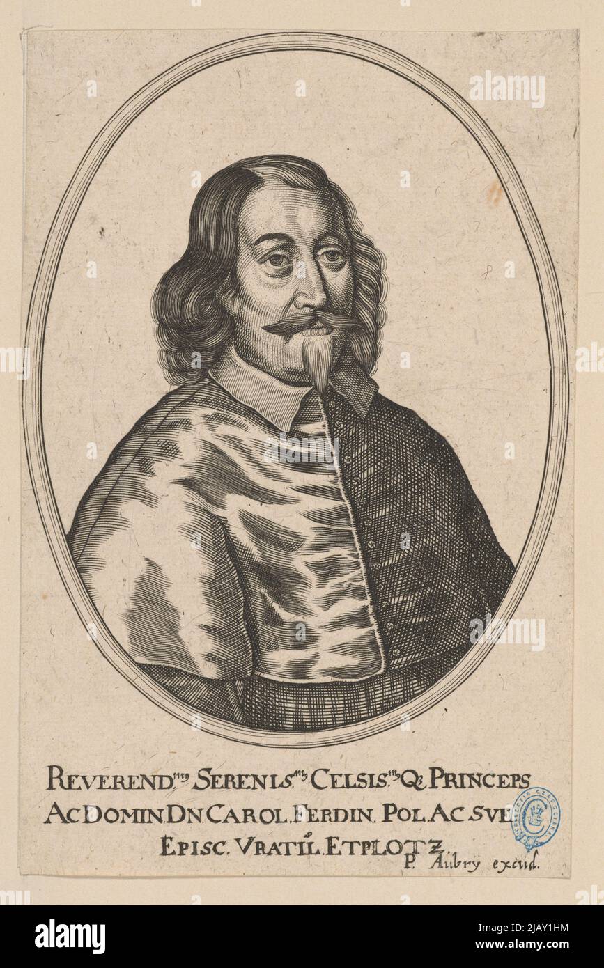 Bliżej Kultury Aubry, Pierre II (1610 1686), unbekannt Stockfoto