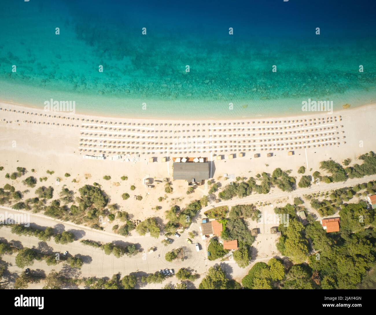 Luftaufnahme Von Oludeniz, Fethiye, Mugla, Türkei. Stockfoto