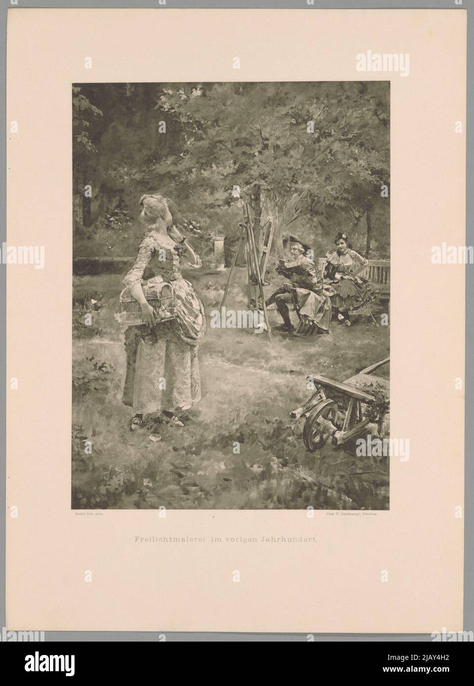 Bliżej Kultury Franz Hanfstaengl Kunstverlagsanstalt (Monachium) Stockfoto