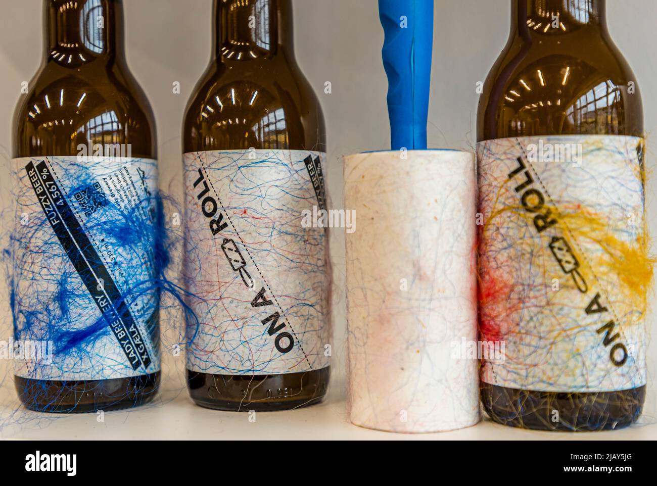 Lady Brewery Partys mit Designern in Reykjavik, Island Stockfoto