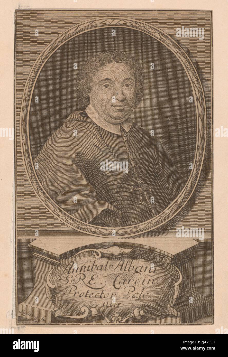 Bliżej Kultury Sysang, Johann Christoph (1703 1757) Stockfoto