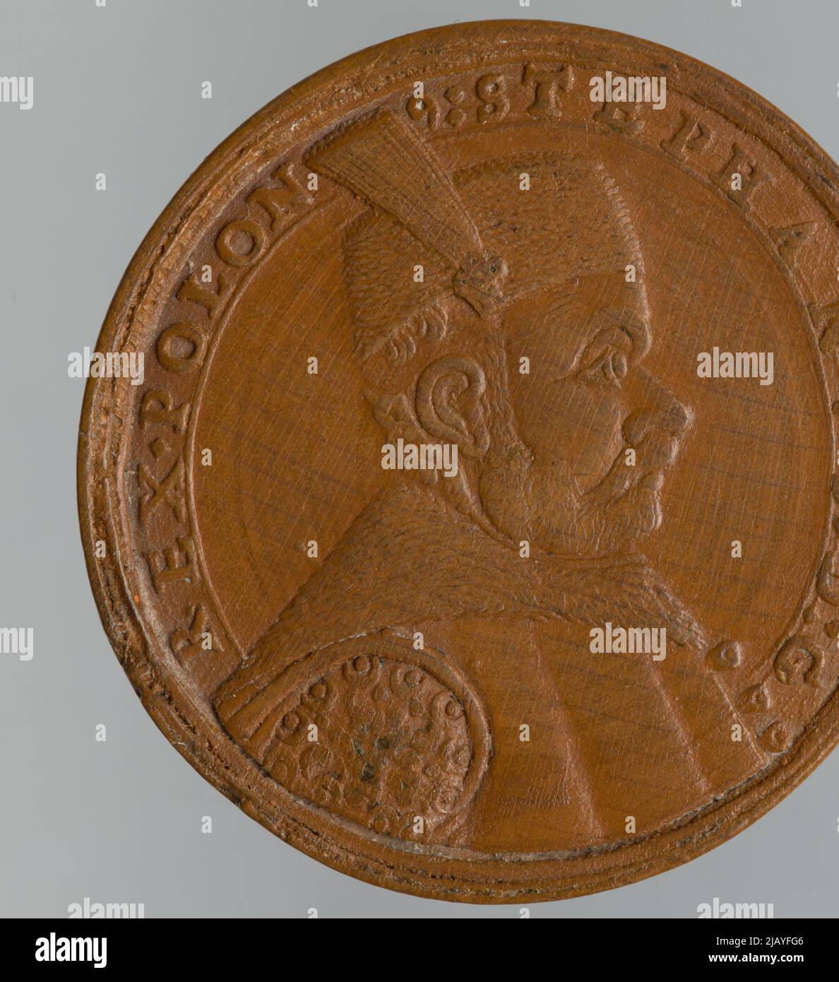 Backgammon-Stein Stockfoto