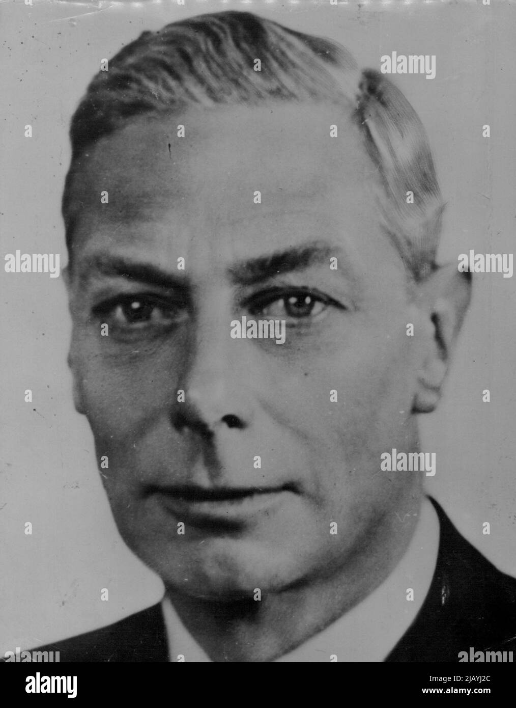 King George VI - (Porträts). 19. Juni 1951. Stockfoto