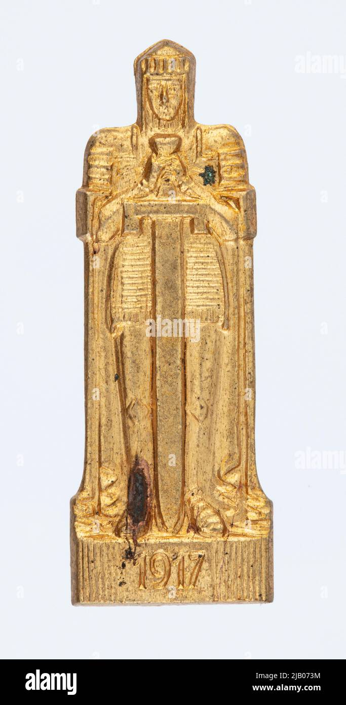 Patriotisches Abzeichen unbekannt Stockfoto