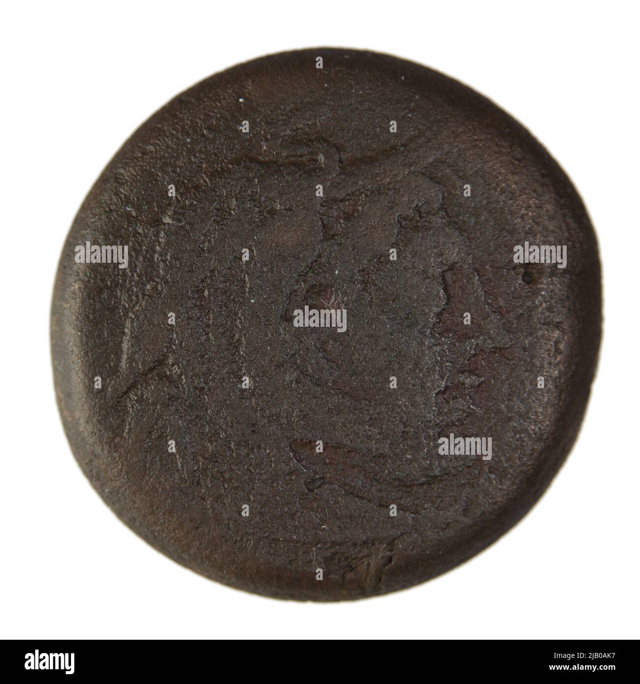 Griechenland, Ägypten, Ptolemäus IV. (221 205), Alexandria, Bronze (AE) Ptolemäus IV. Filopator (221 205), Münzstätte Alexandria Stockfoto