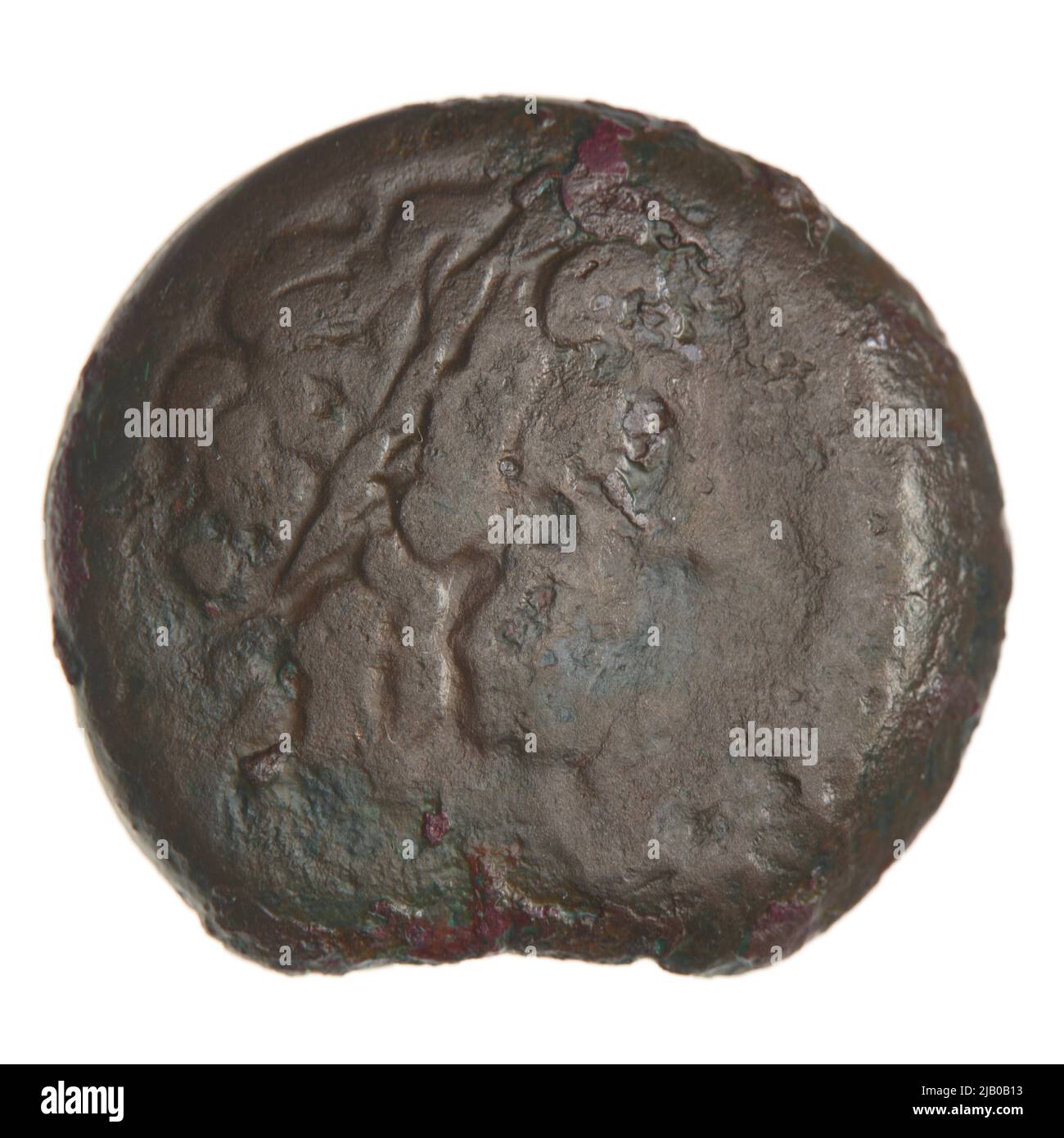 Griechenland, Ägypten, Ptolemäus IV. (221 205), Alexandria, Bronze (AE) Ptolemäus IV. Filopator (221 205), Münzstätte Alexandria Stockfoto