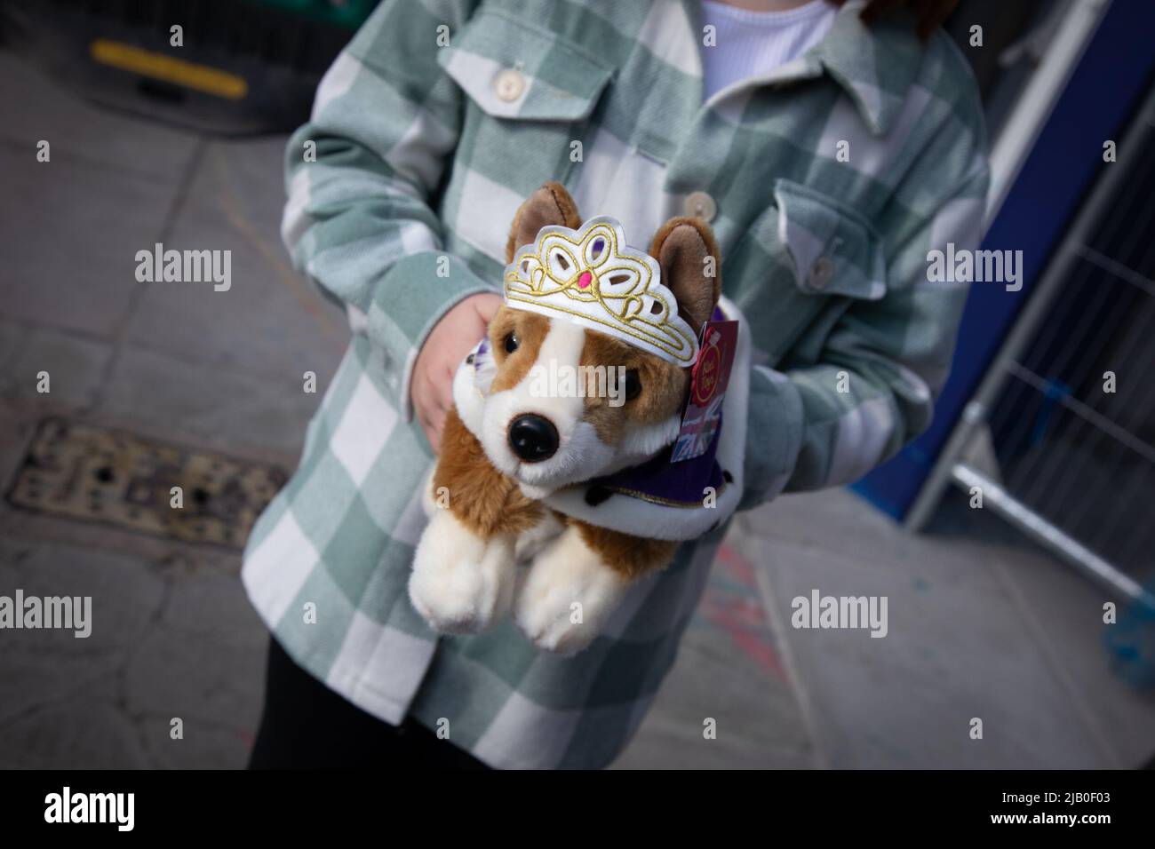 London, Großbritannien. Ist Juni 2022. Corgi George hat einen neuen Besitzer Kredit: Kiki Streitberger / Alamy Live News2 Stockfoto