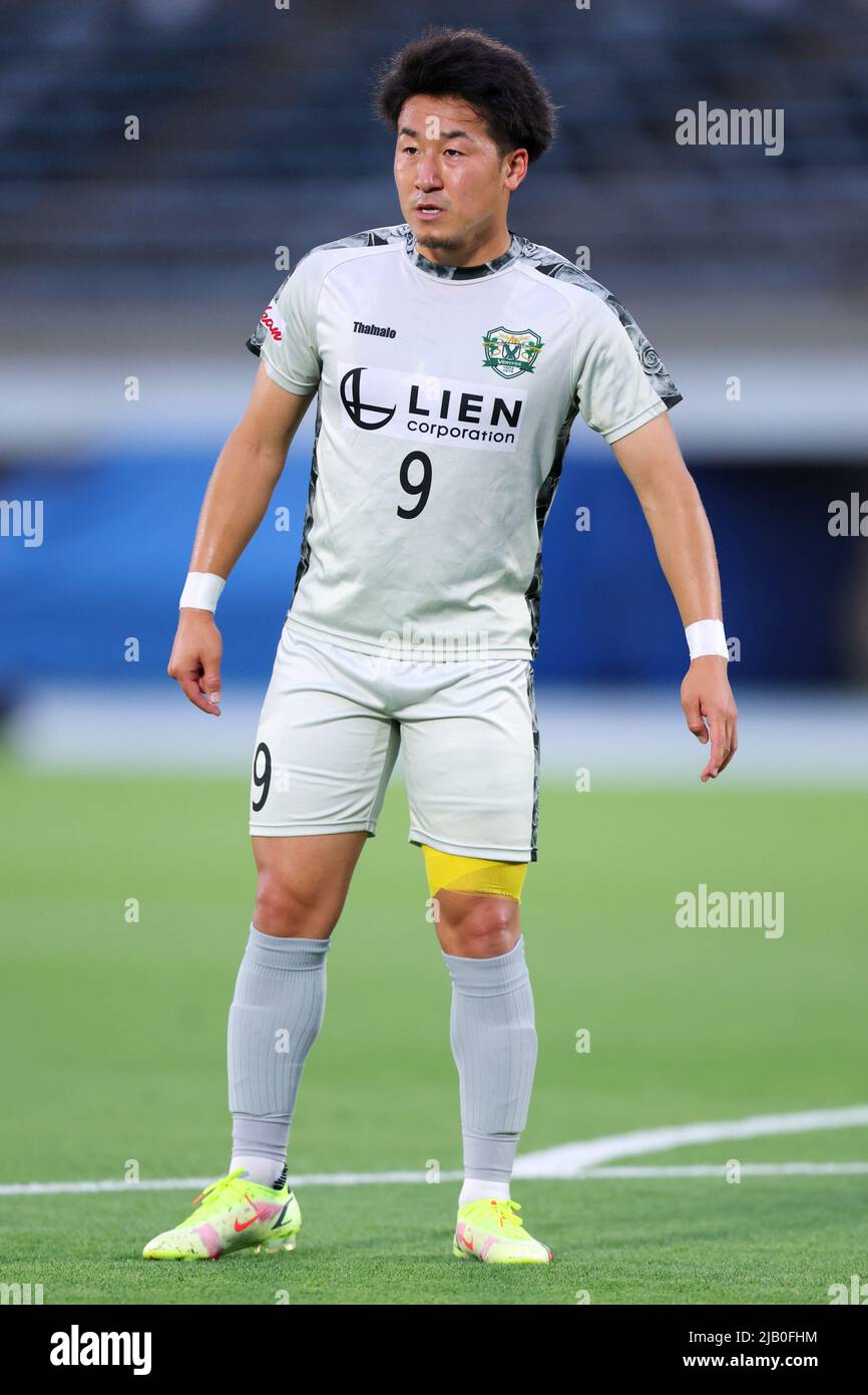 Lemongas Stadium Hiratsuka, Kanagawa, Japan. 1.. Juni 2022. Shuto