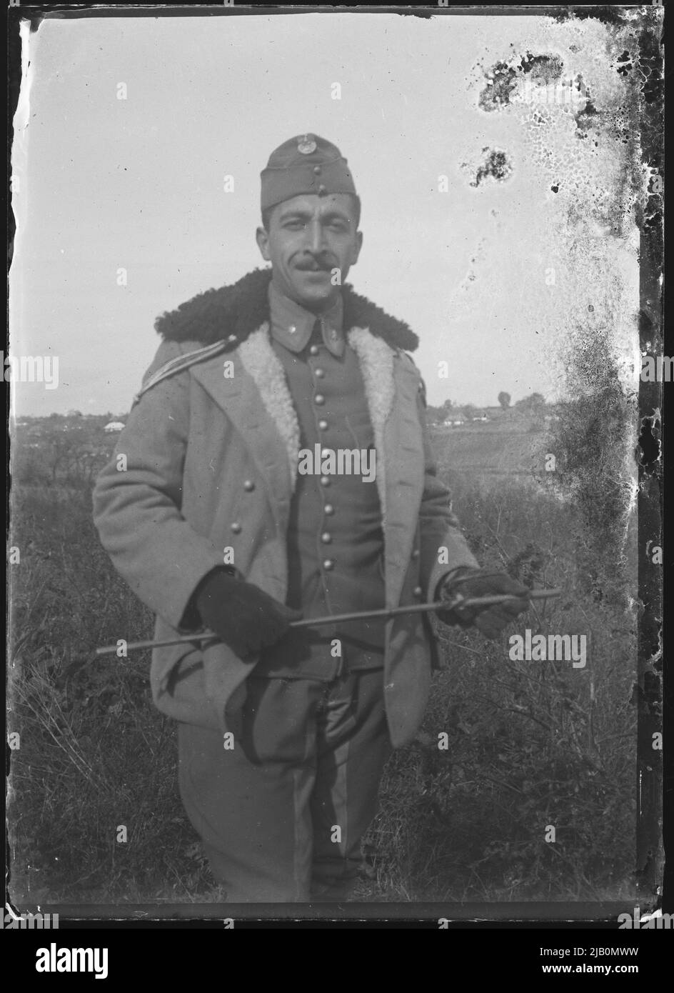 Tadeusz Grabowski, Vizeleutnant des Uhlans-Regiments 2. der Zweiten Brigade der polnischen Legionen. Front der polnischen Legionen in Wolhynien. Janowski, Stanisław (1866 1942) Stockfoto