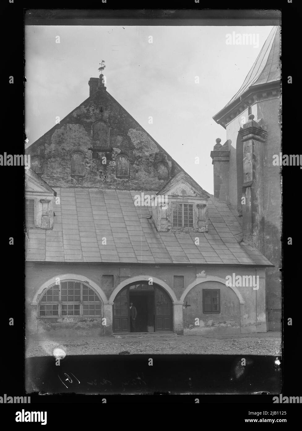 Stary Sącz Klarissen Fragment von Gebäuden; Kloster und Presbyterium der Kirche unbekannt Stockfoto