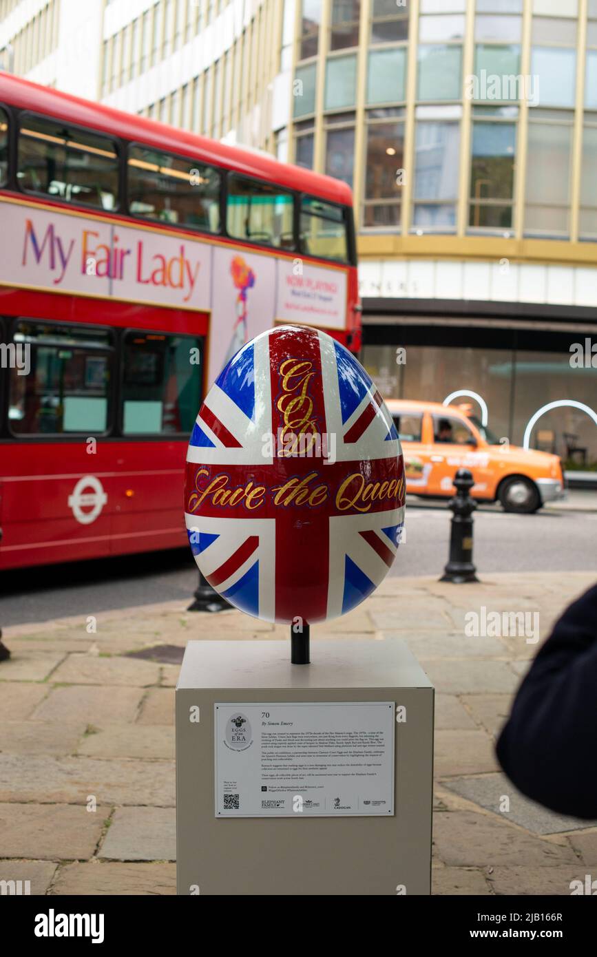 Chelsea in Bloom für Jubilee 2022 Stockfoto