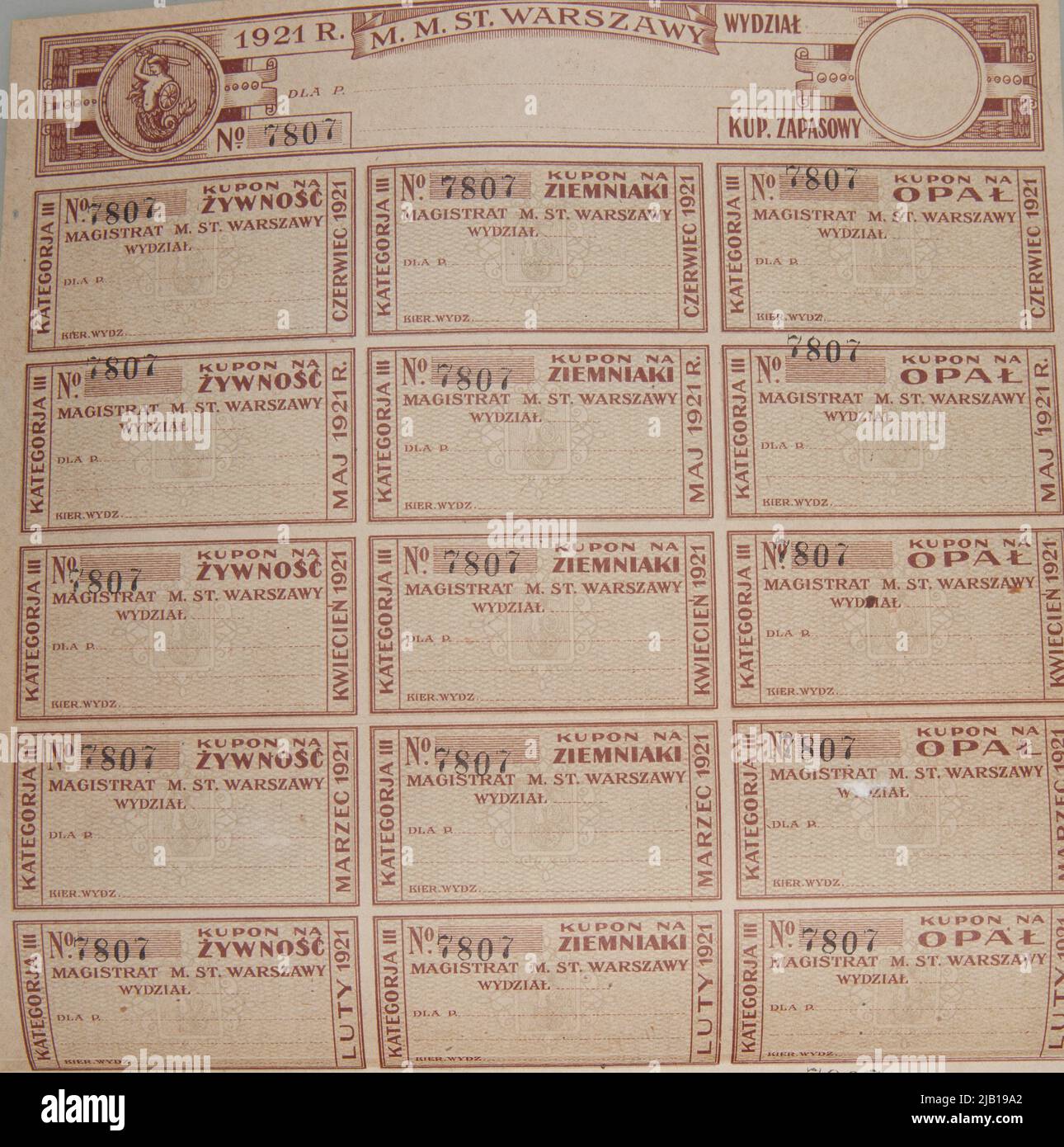 Food Eintopf Food Card (18 Gutscheine) Stockfoto