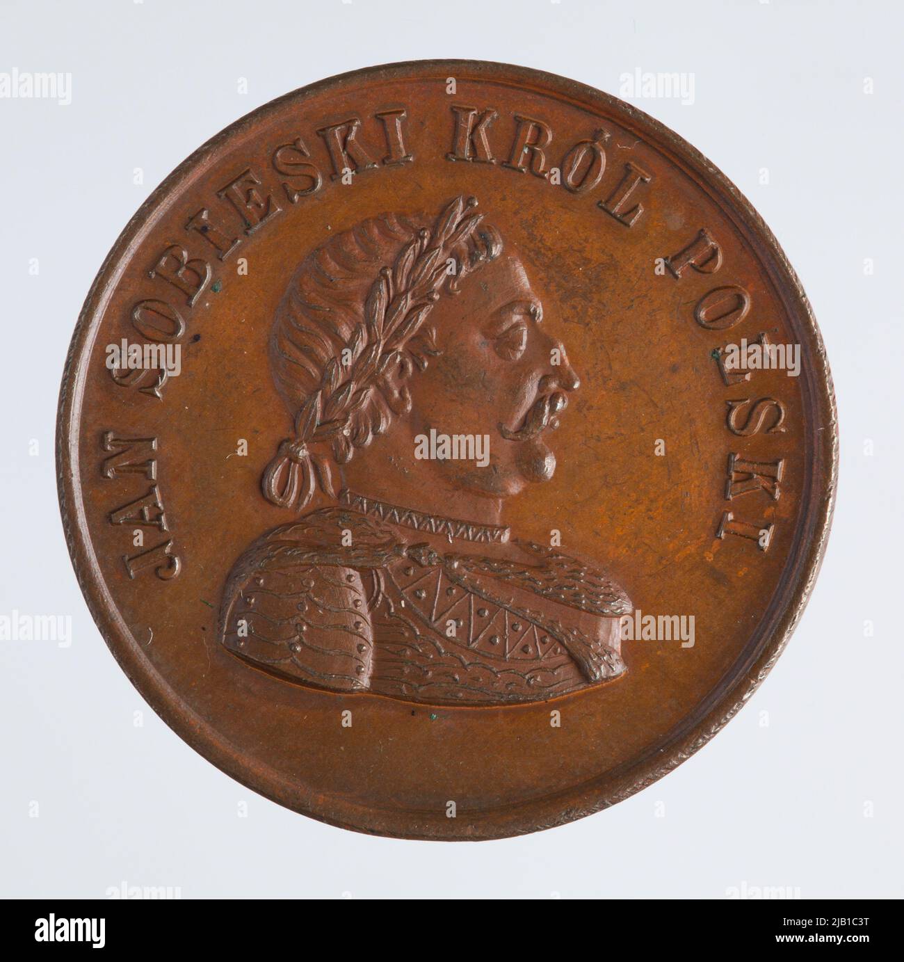 Medaille zum 200.. Jahrestag des Wiener Reliefs Stockfoto