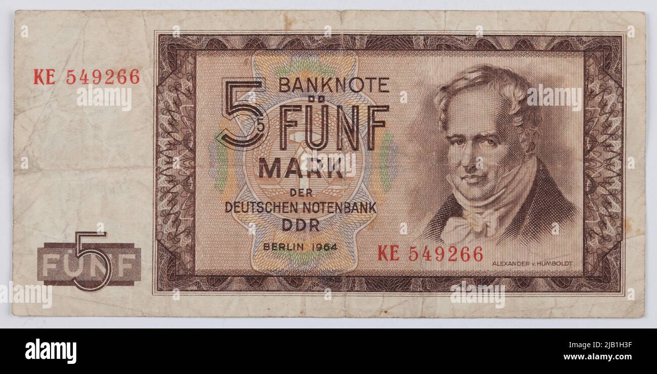 5 deutsche mark banknote -Fotos und -Bildmaterial in hoher Auflösung ...