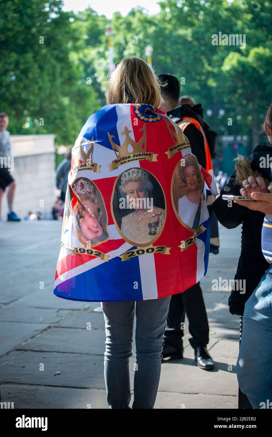 Platinum Jubilee, Queen's Birthday Parade Stockfoto