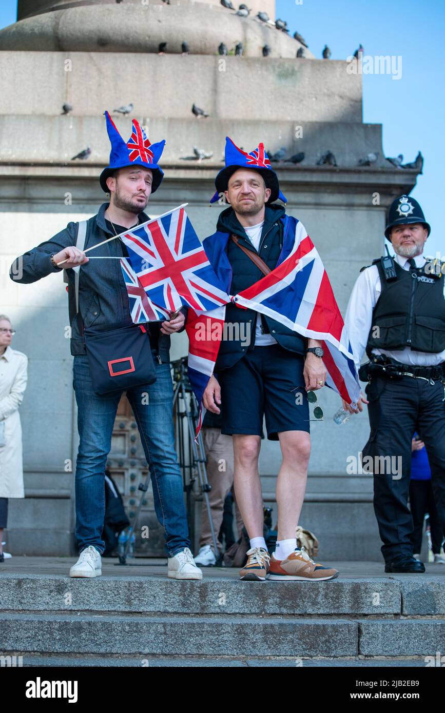 Platinum Jubilee, Queen's Birthday Parade Stockfoto
