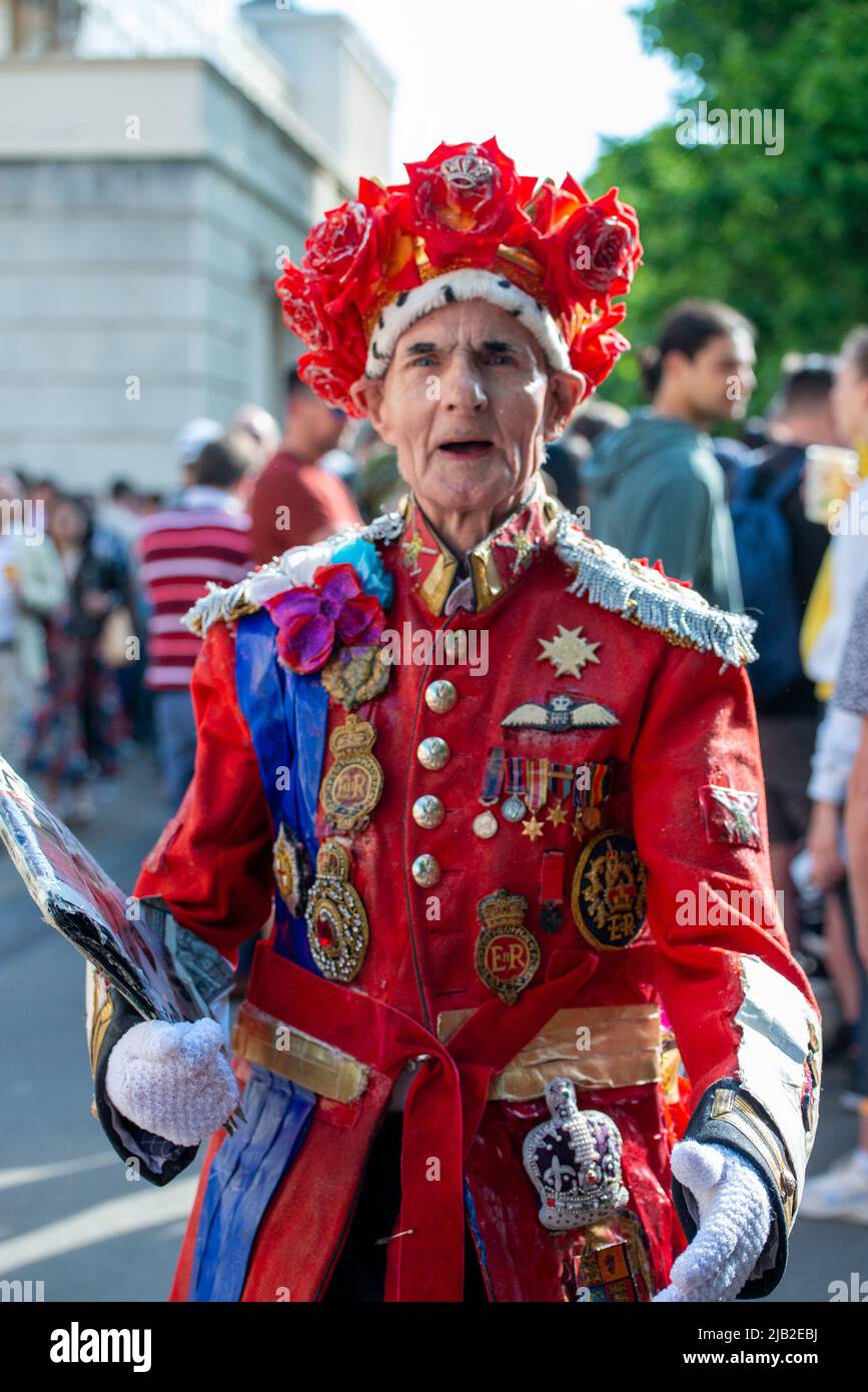 Platinum Jubilee, Queen's Birthday Parade Stockfoto