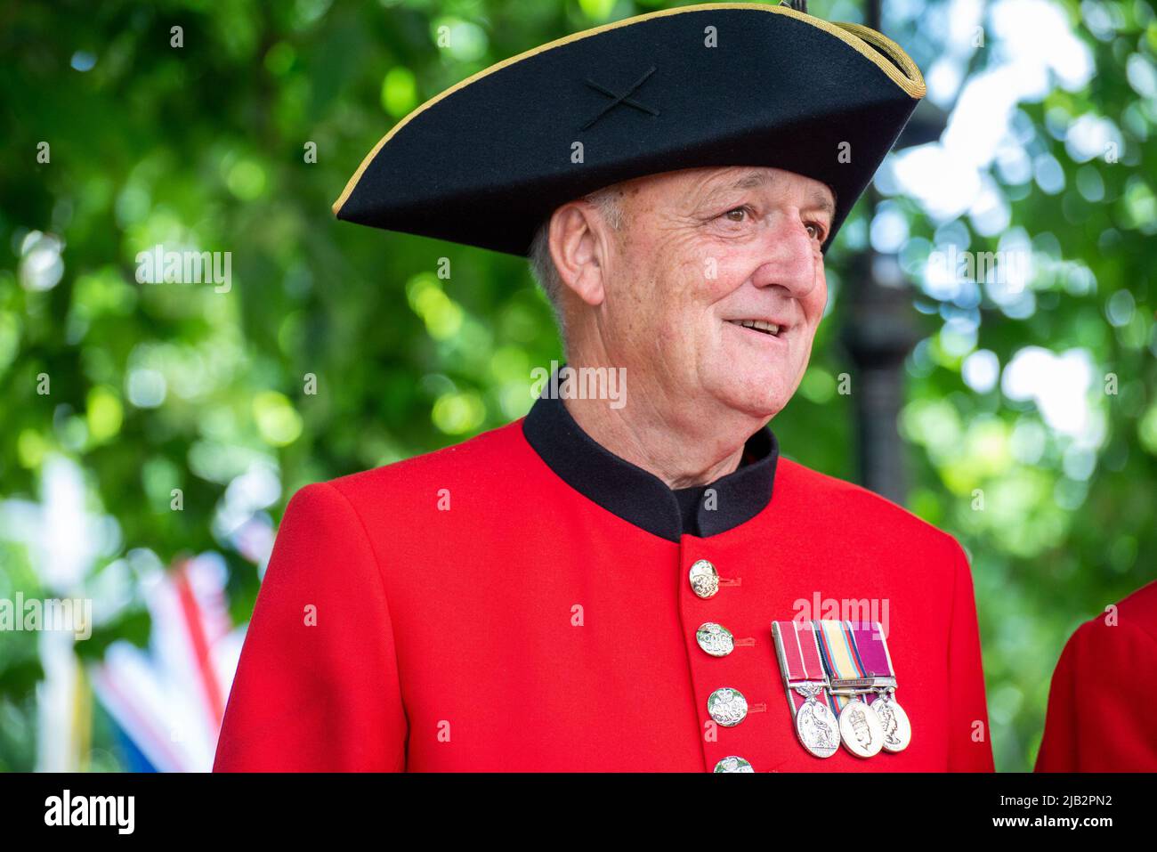 Platinum Jubilee, Queen's Birthday Parade Stockfoto