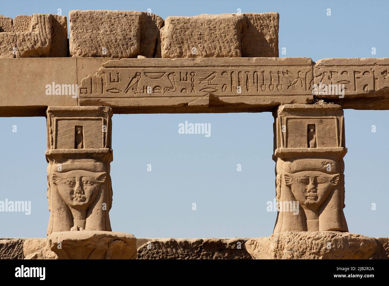 Ägypten, Assuan. Durch den Bau des neuen Hochdamms oder Assuan