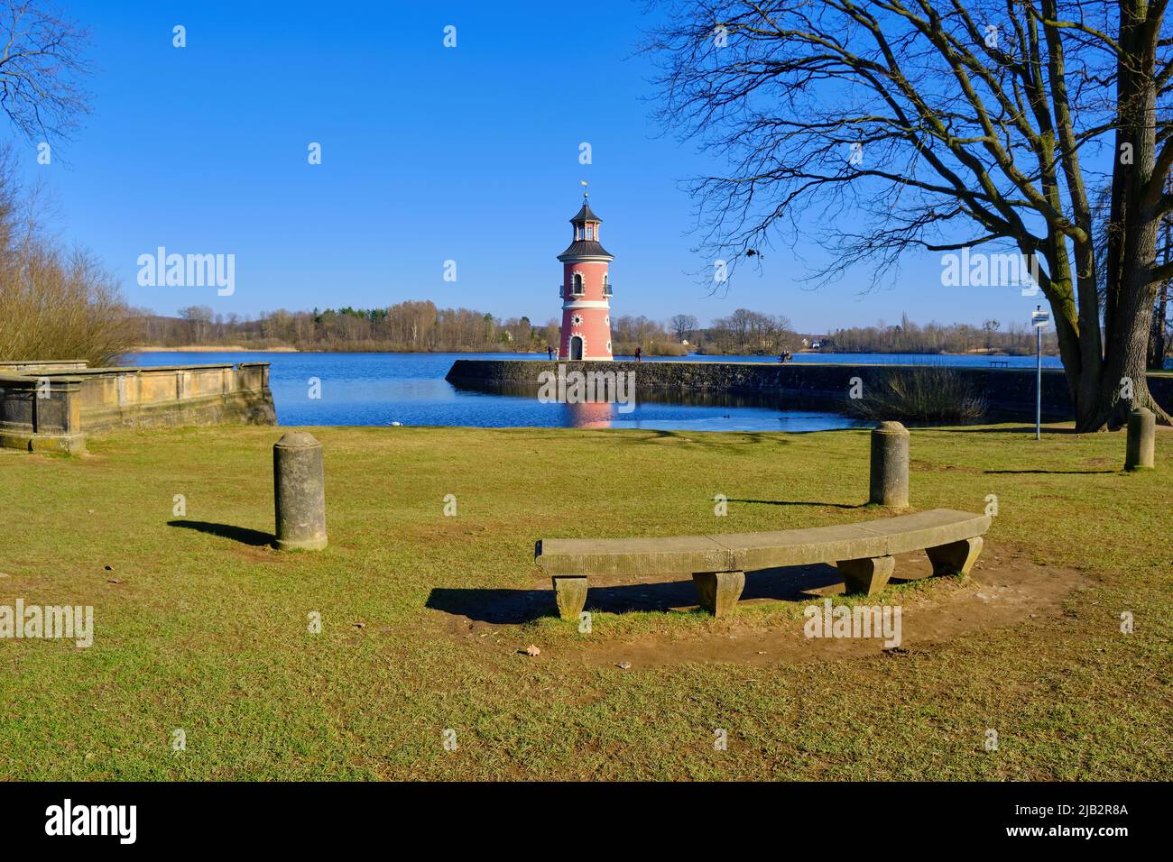 Moritzburg bei Dresden, Sachsen, Deutschland, 1. März 2022 Der