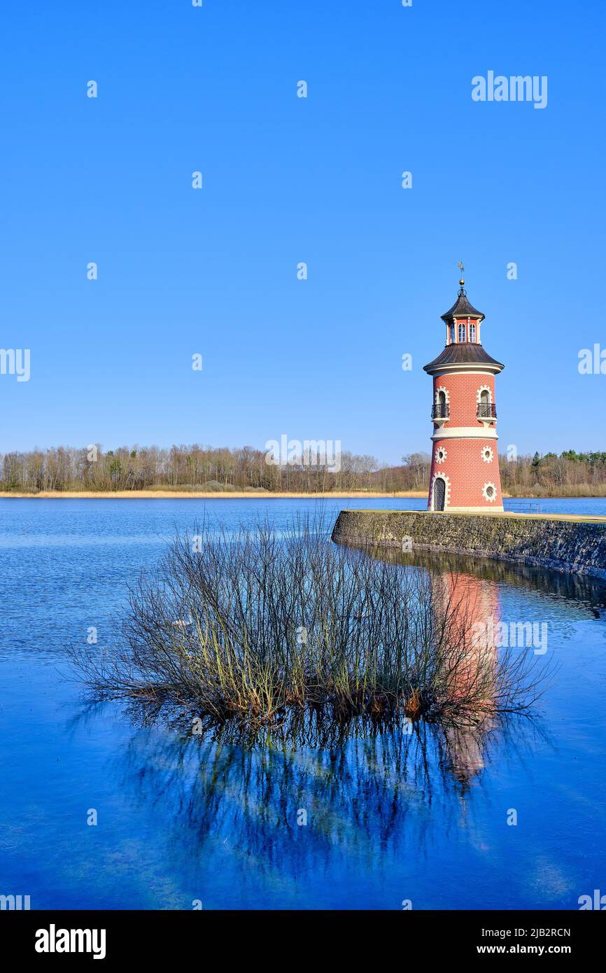 Moritzburg bei Dresden, Sachsen, Deutschland, 1. März 2022 Der