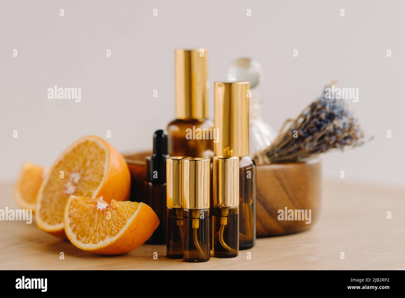 Lalang Ätherische Öl Reisetasche Für 10 Flaschen à 3 Ml – Mit Reißverschlussfächern, Blau, Platzsparend & Praktisch