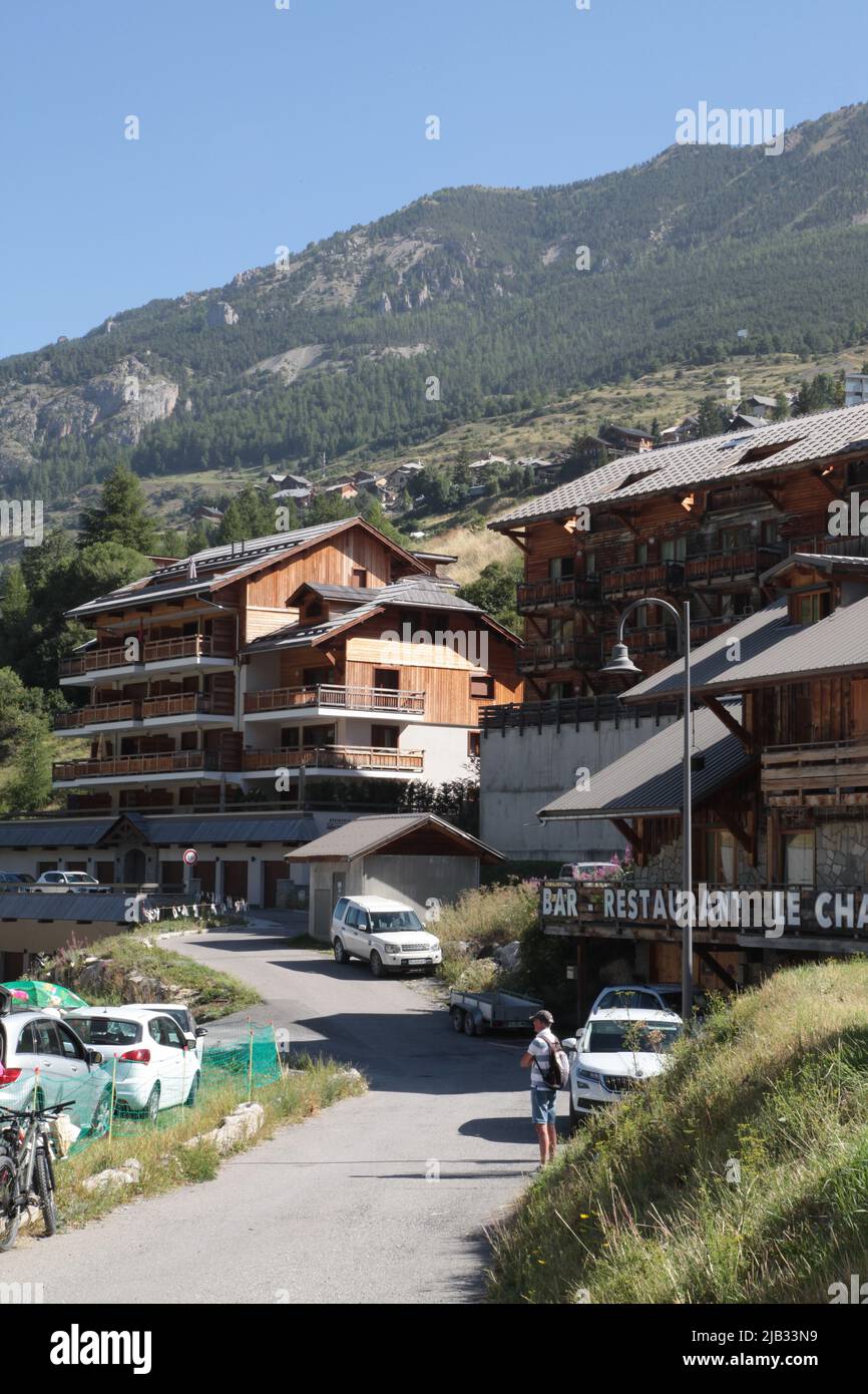 Vars Sainte-Marie, Hautes-Alpes, Frankreich Stockfoto