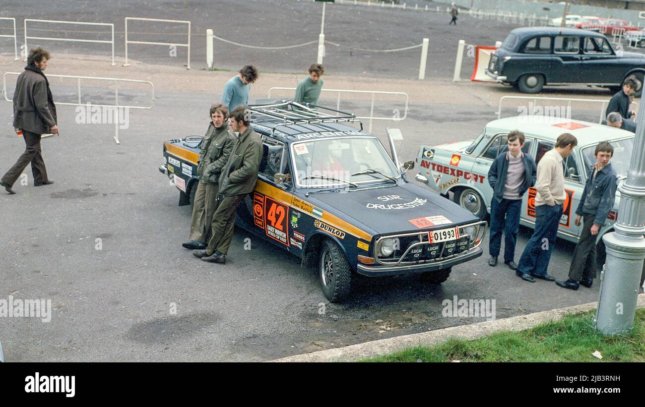 Volvo 144 World Cup Rally 1970 Stockfoto